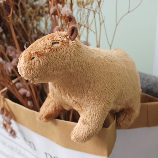 Soft Cotton Capybara Plush Toy 18cm by HitMyNeed