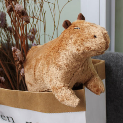 Soft Cotton Capybara Plush Toy 18cm by HitMyNeed