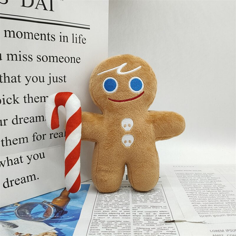 Soft Cotton Gingerbread Man Plush Toy 20cm by HitMyNeed