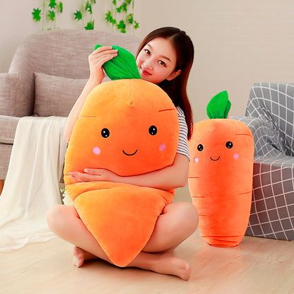 Soft Cotton Plush Carrot Toy Pillow 55cm by HitMyNeed