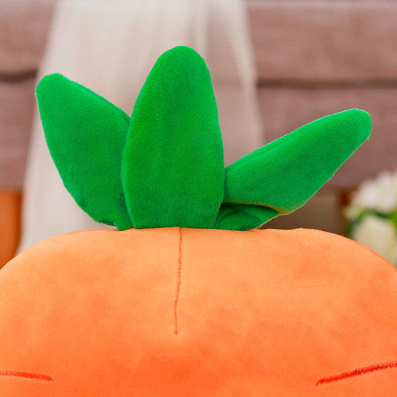 Soft Cotton Plush Carrot Toy Pillow by HitMyNeed