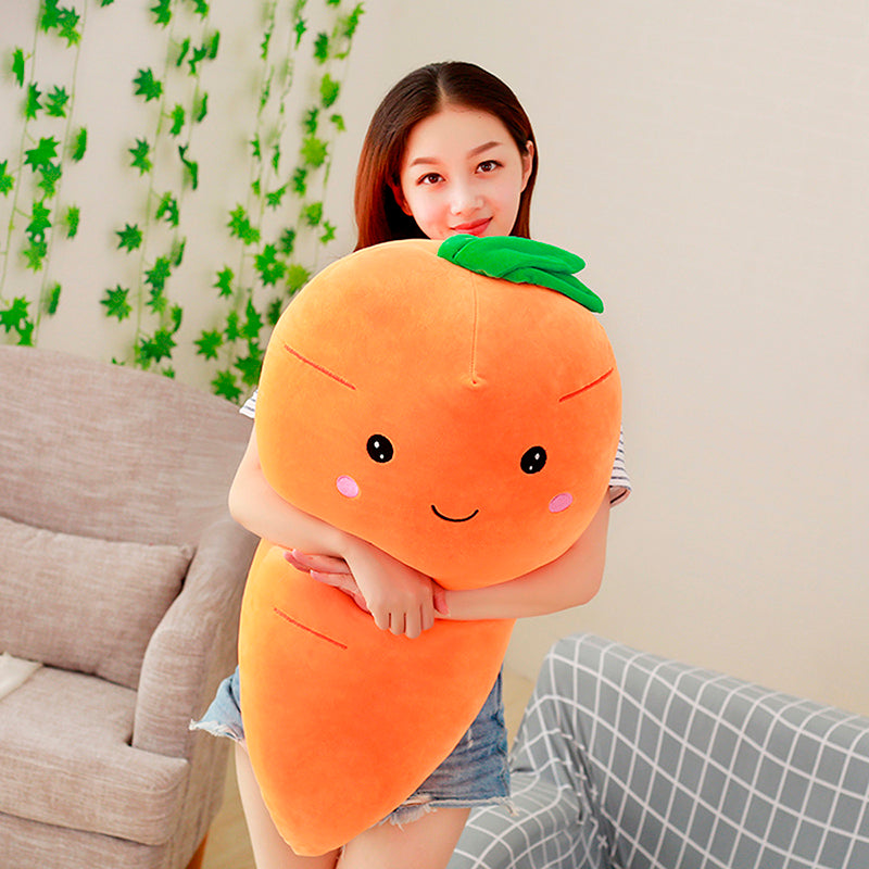 Soft Cotton Plush Carrot Toy Pillow 75cm by HitMyNeed