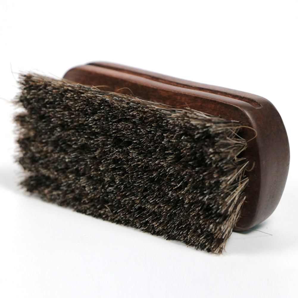 Soft Horsehair Leather Cleaning Brush by HitMyNeed