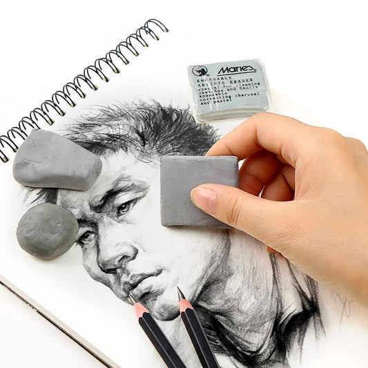 Soft Kneaded Eraser for Sketching and Drawing by HitMyNeed