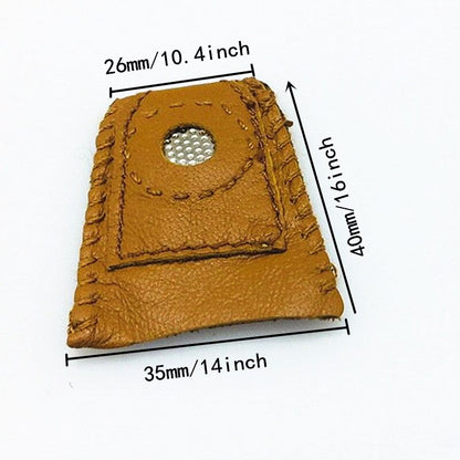 Soft Leather Thimble for Hand Sewing by HitMyNeed