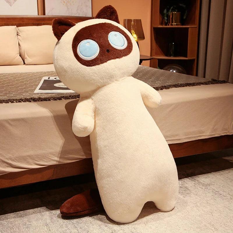 Soft Long Cat Plush Body Pillow Cushion 65cm 1 by HitMyNeed