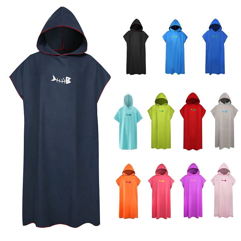 Soft Microfiber Beach Changing Poncho Robe by HitMyNeed