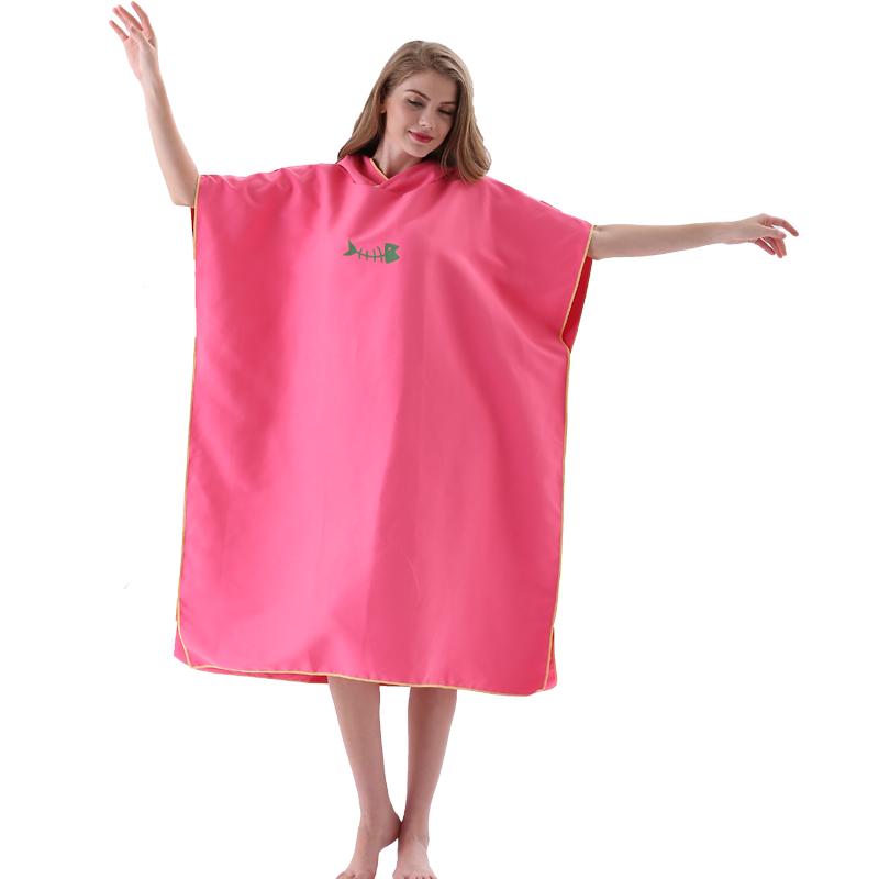 Soft Microfiber Beach Changing Poncho Robe by HitMyNeed