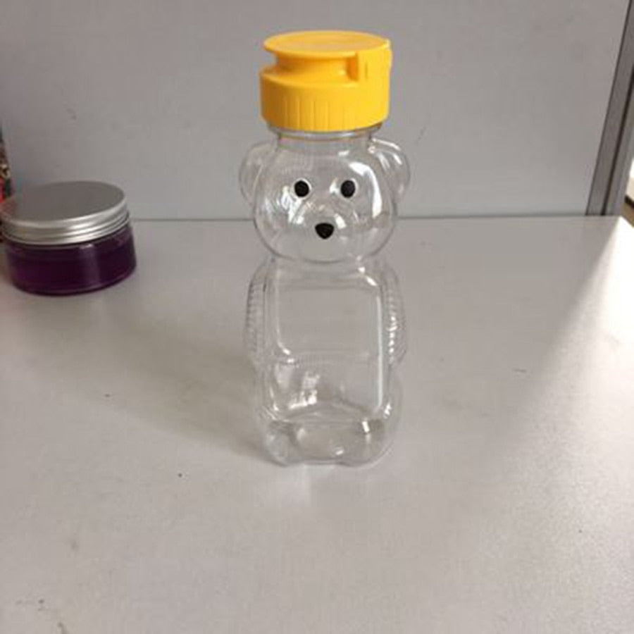 Soft Plastic Bear Honey Bottles 250ml (30 Pack) by HitMyNeed