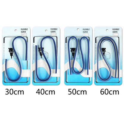 Soft Plastic Flexible Curve Ruler for Drafting & Sewing 1pc-50cm by HitMyNeed