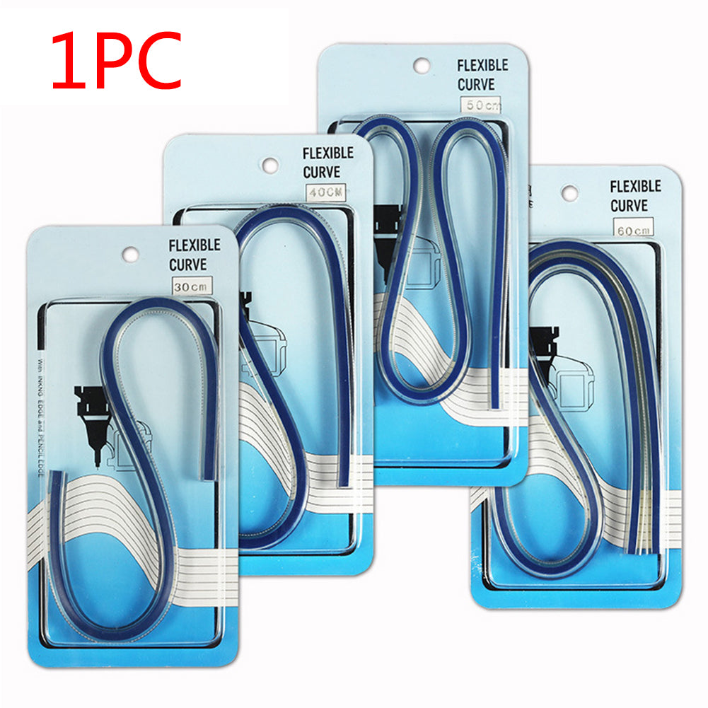 Soft Plastic Flexible Curve Ruler for Drafting & Sewing by HitMyNeed