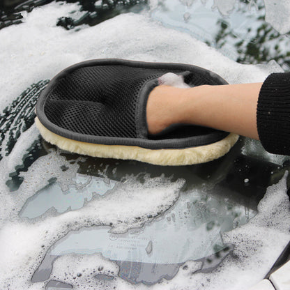 Soft Plush Car Cleaning Glove by HitMyNeed