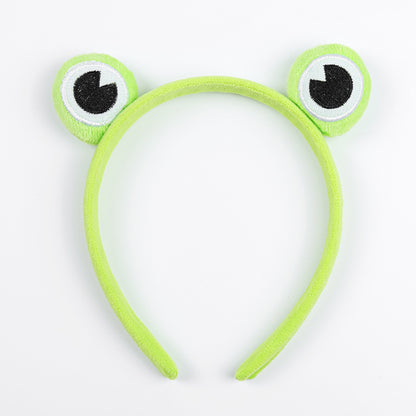Soft Plush Frog Makeup Headband by HitMyNeed