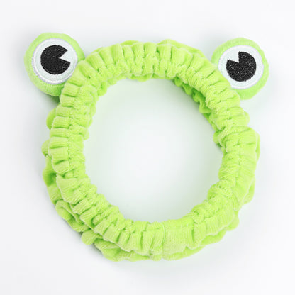 Soft Plush Frog Makeup Headband by HitMyNeed
