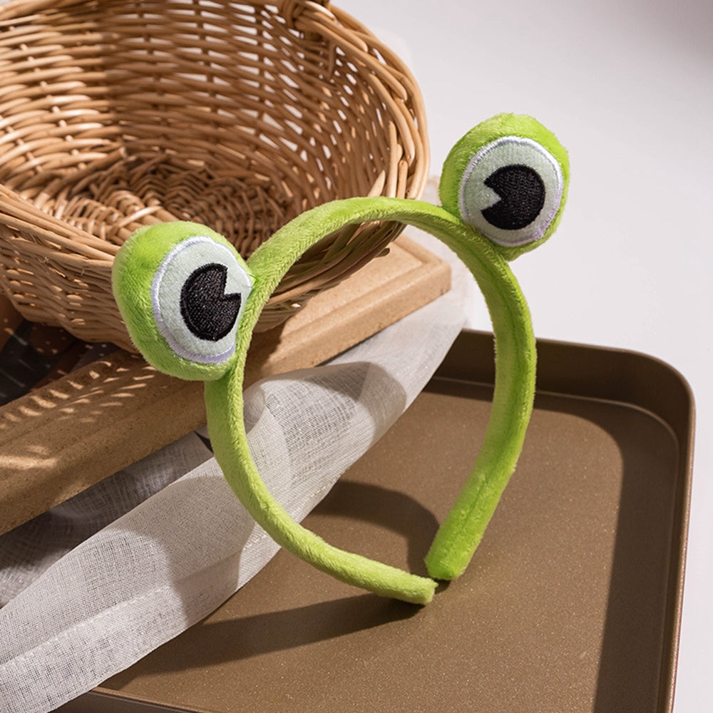 Soft Plush Frog Makeup Headband a by HitMyNeed