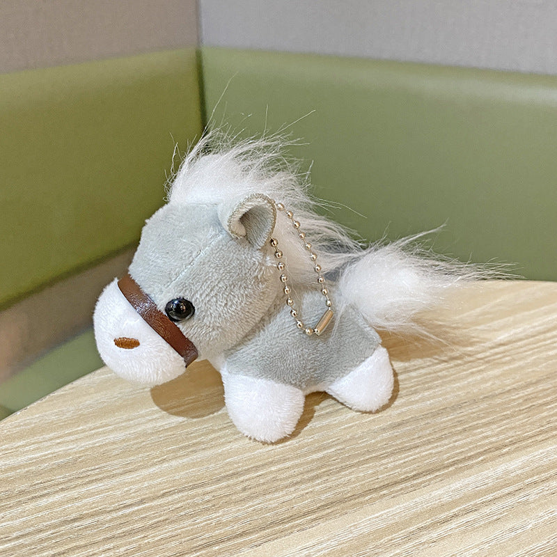 Soft Plush Horse Keychain Accessory by HitMyNeed