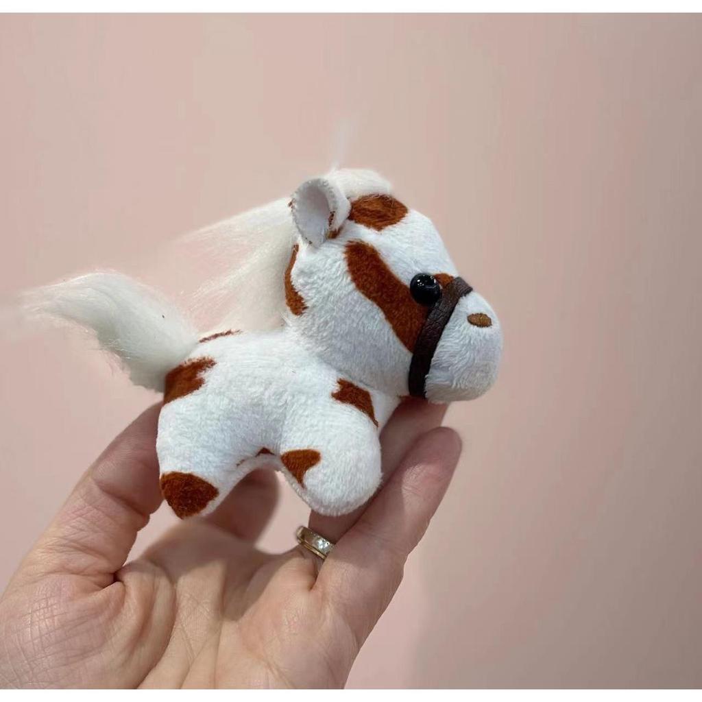 Soft Plush Horse Keychain Accessory by HitMyNeed