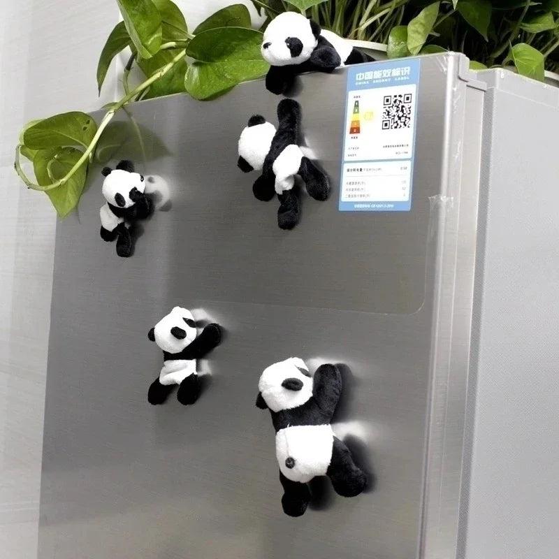 Soft Plush Panda Fridge Magnet by HitMyNeed