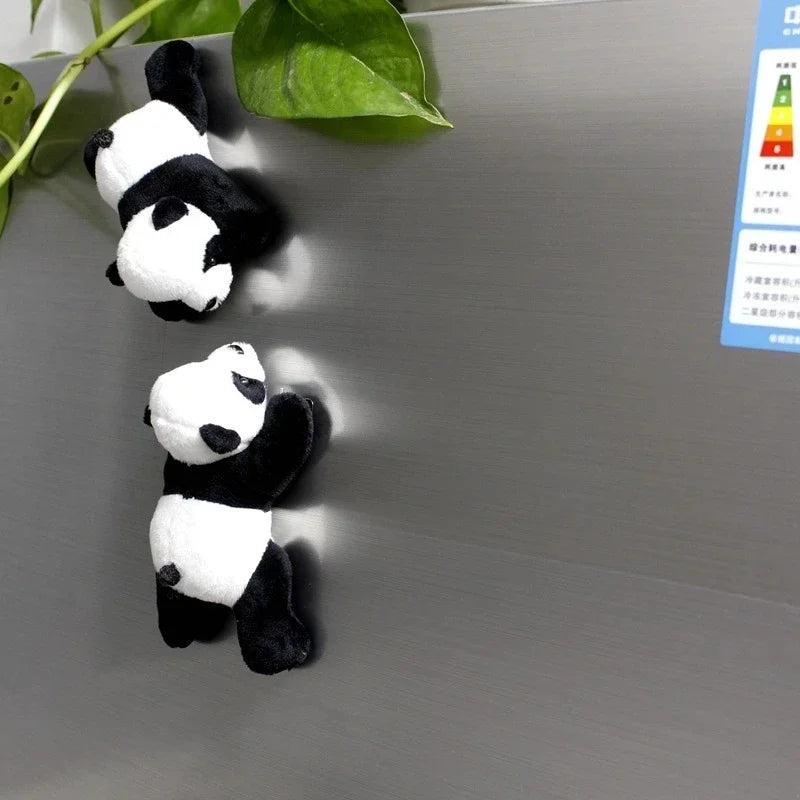 Soft Plush Panda Fridge Magnet by HitMyNeed