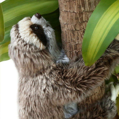 Soft Plush Sloth Stuffed Toy 35cm with Velcro Paws by HitMyNeed