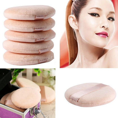 Soft Powder Puff Makeup Applicator Set (10 Pack) by HitMyNeed