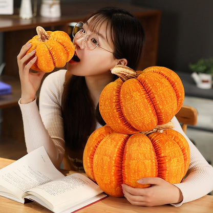 Soft Pumpkin Cushion Halloween Decor Pillow 15cm by HitMyNeed