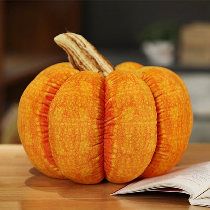 Soft Pumpkin Cushion Halloween Decor Pillow 15cm by HitMyNeed