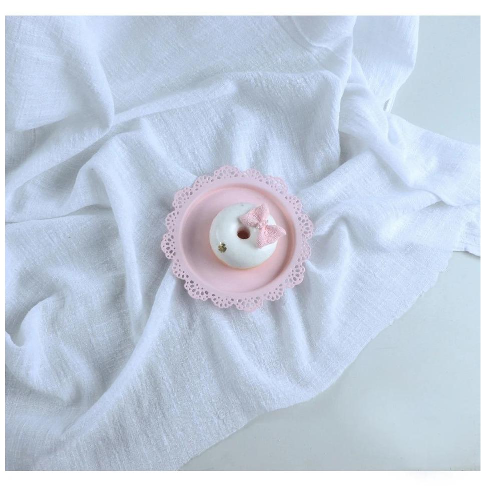 Soft Pure Cotton Table Runner with Rustic Texture by HitMyNeed