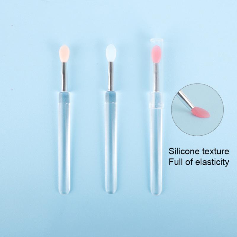 Soft Reusable Silicone Lip Applicator with Lid by HitMyNeed