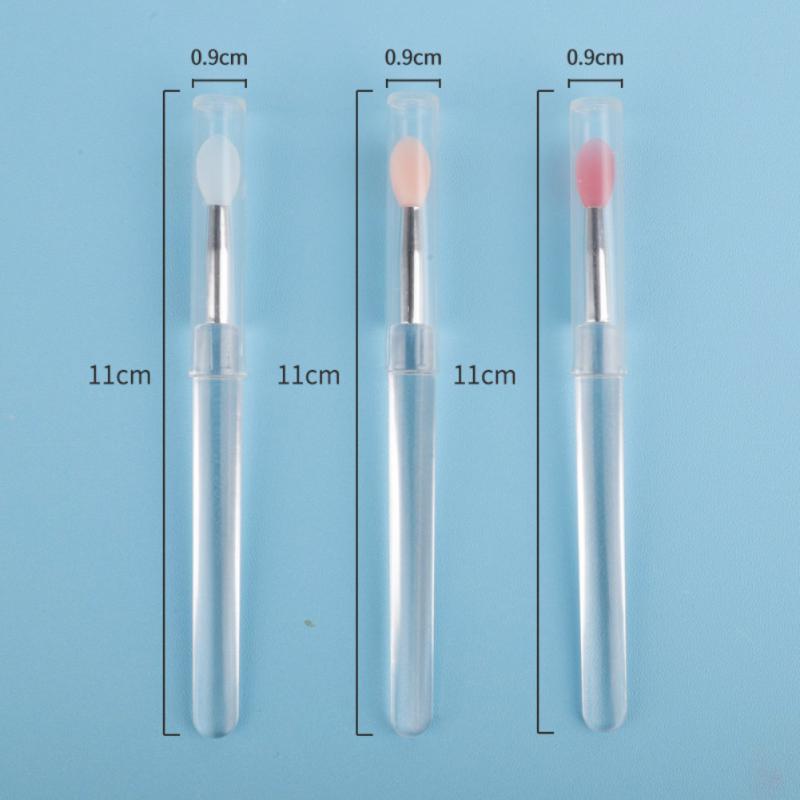 Soft Reusable Silicone Lip Applicator with Lid by HitMyNeed