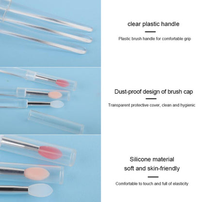 Soft Reusable Silicone Lip Applicator with Lid by HitMyNeed