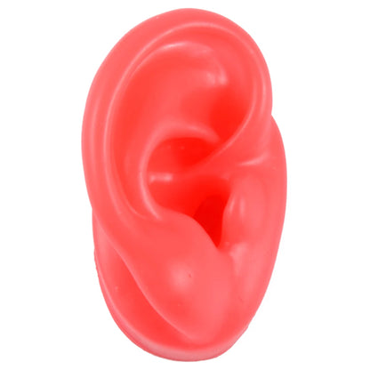 Soft Silicone Ear Piercing & Tattoo Practice Model red-right-ear by HitMyNeed