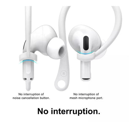 Soft Silicone Hooks for Wireless Earbuds (1 Pair) by HitMyNeed