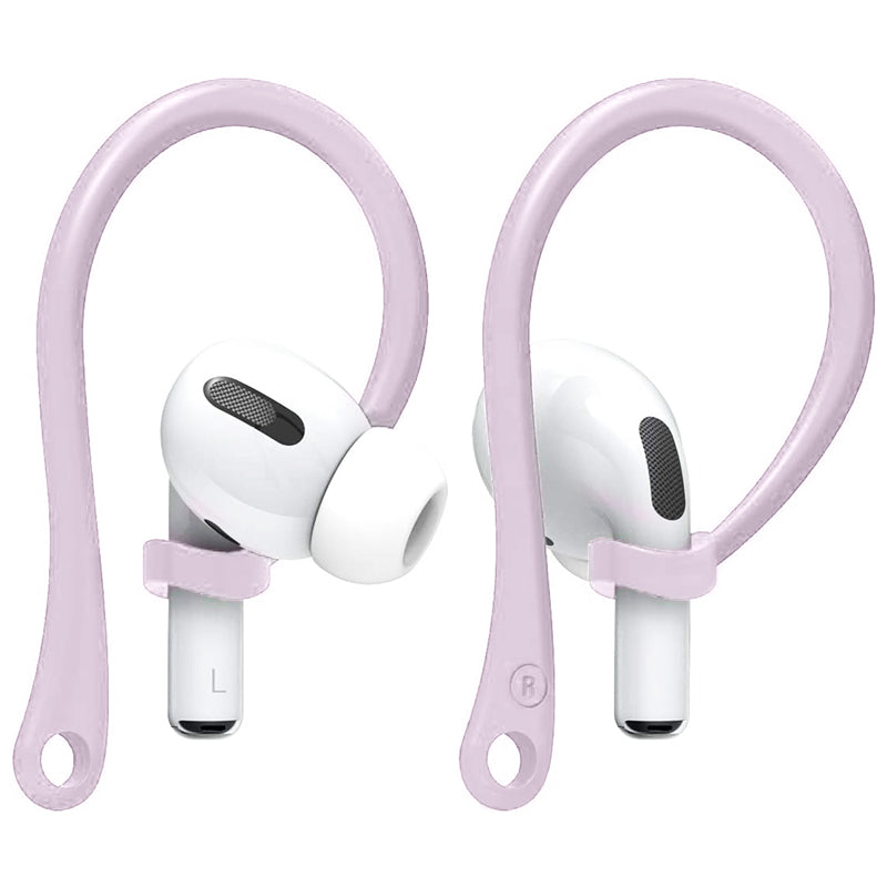 Soft Silicone Hooks for Wireless Earbuds (1 Pair) purple by HitMyNeed