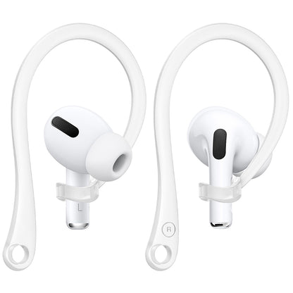 Soft Silicone Hooks for Wireless Earbuds (1 Pair) transparent by HitMyNeed