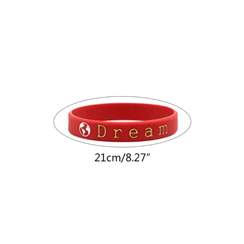 Soft Silicone Inspirational Wristband by HitMyNeed