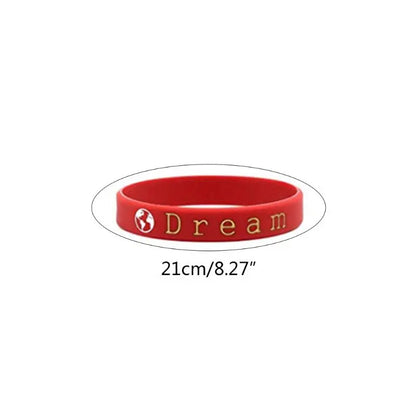 Soft Silicone Inspirational Wristband by HitMyNeed