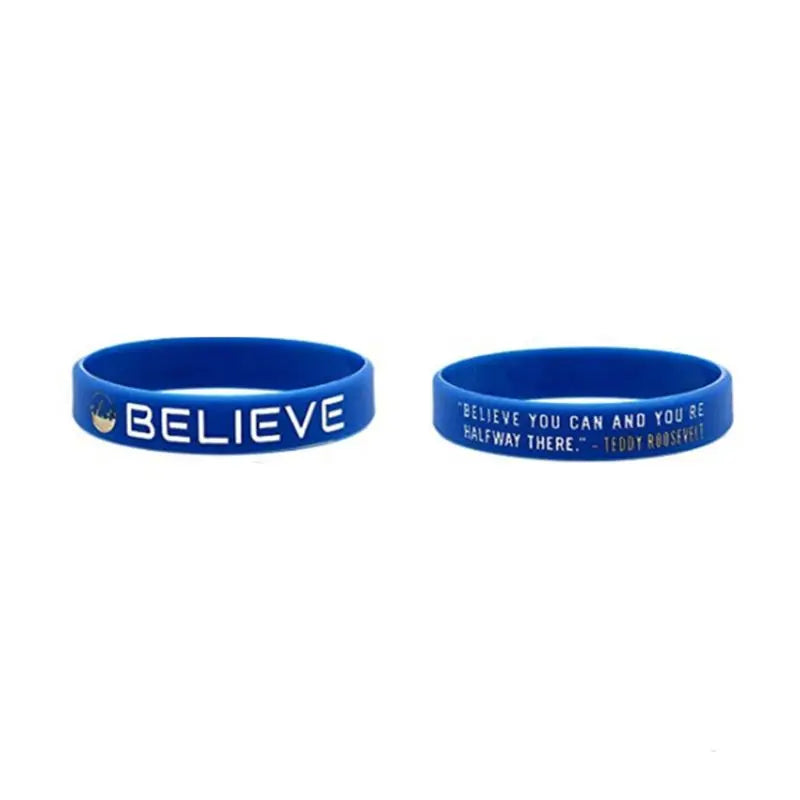 Soft Silicone Inspirational Wristband believe by HitMyNeed