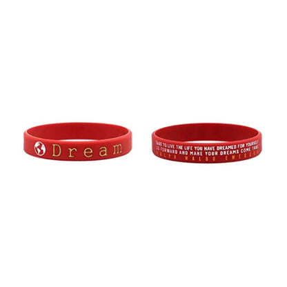 Soft Silicone Inspirational Wristband dream by HitMyNeed