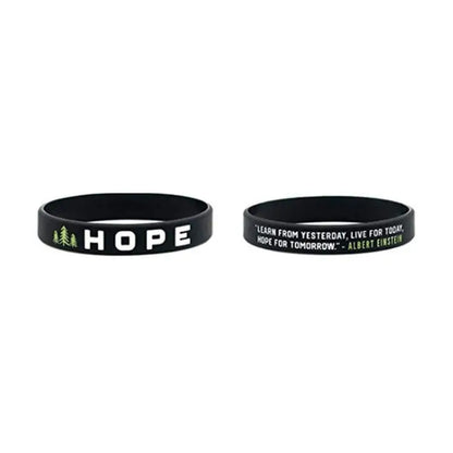 Soft Silicone Inspirational Wristband hope by HitMyNeed