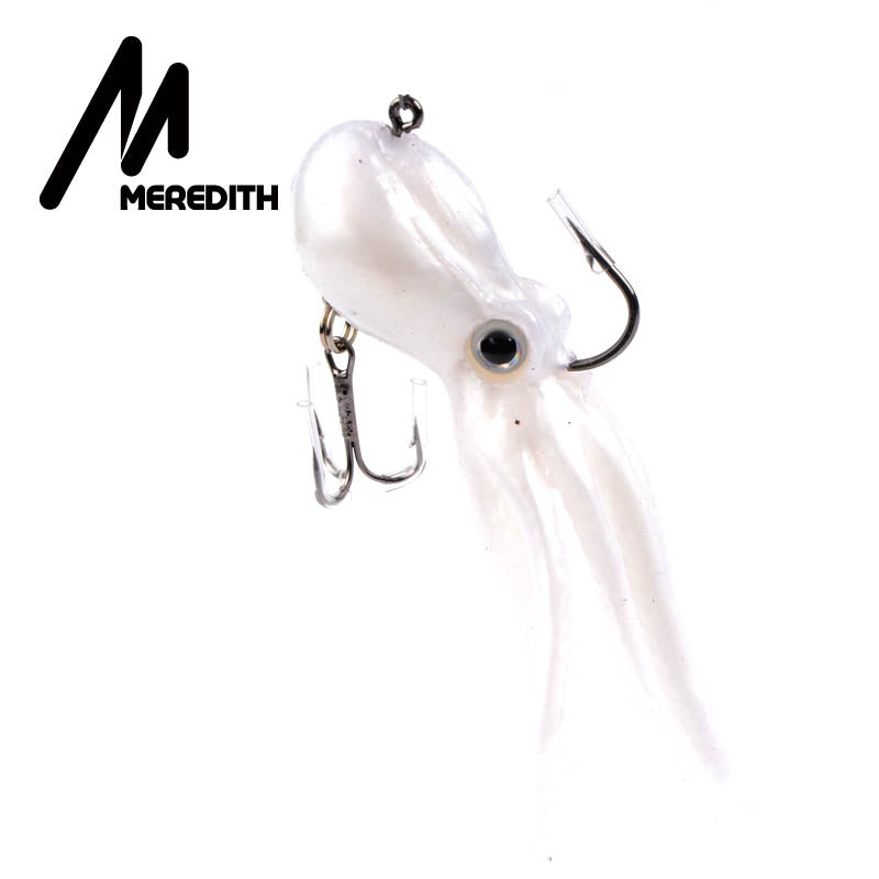 Soft Silicone Octopus Fishing Lure 9cm 23g e by HitMyNeed
