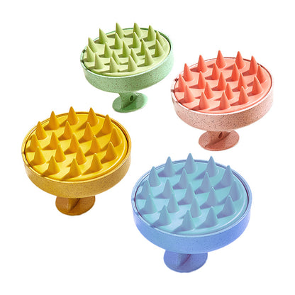 Soft Silicone Scalp Massager Brush by HitMyNeed
