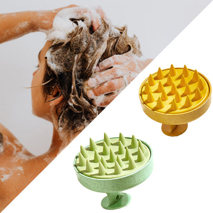 Soft Silicone Scalp Massager Brush by HitMyNeed