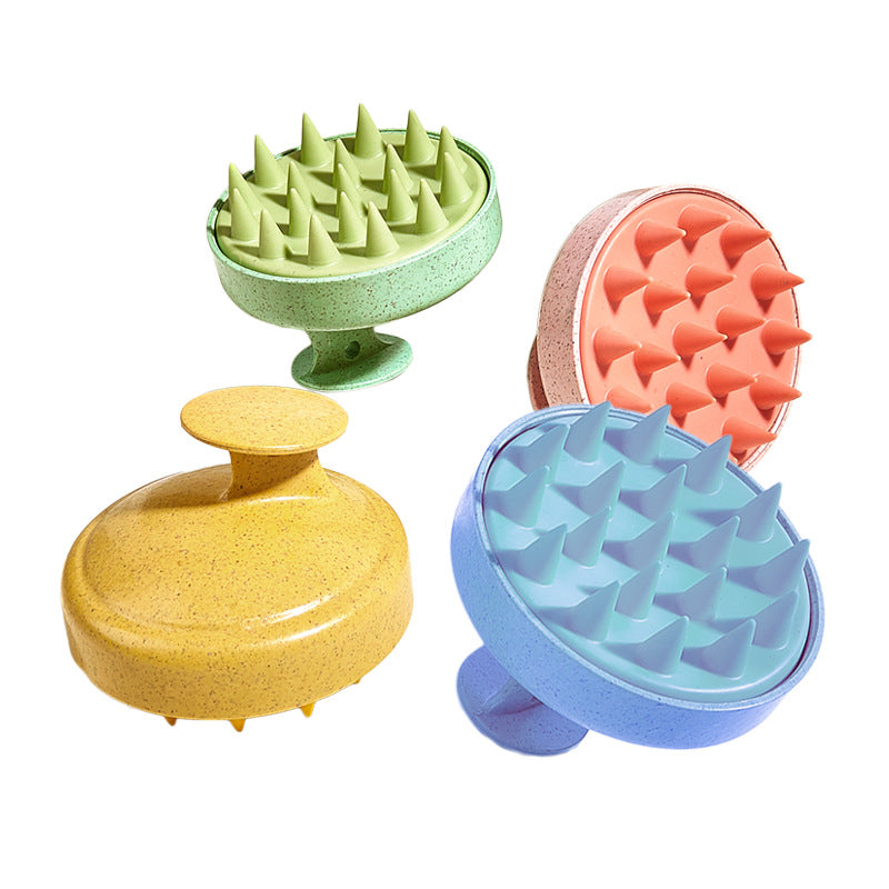 Soft Silicone Scalp Massager Brush by HitMyNeed
