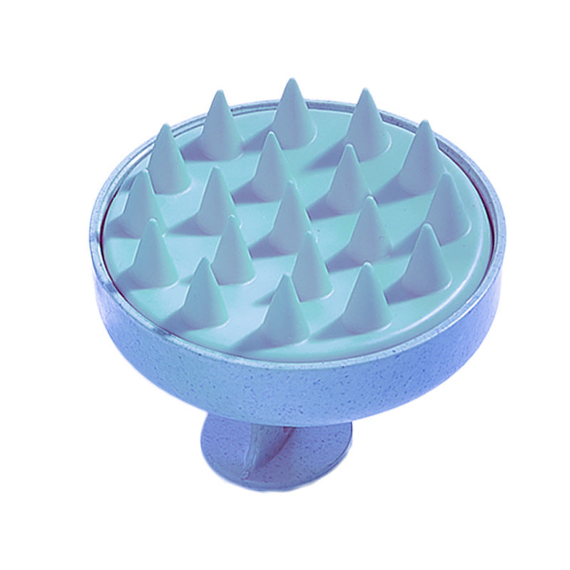 Soft Silicone Scalp Massager Brush blue by HitMyNeed