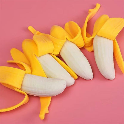 Soft Squishy Banana Stress Relief Toy by HitMyNeed