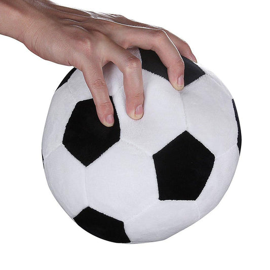 Soft Stuffed Plush Soccer Ball Toy 17cm by HitMyNeed
