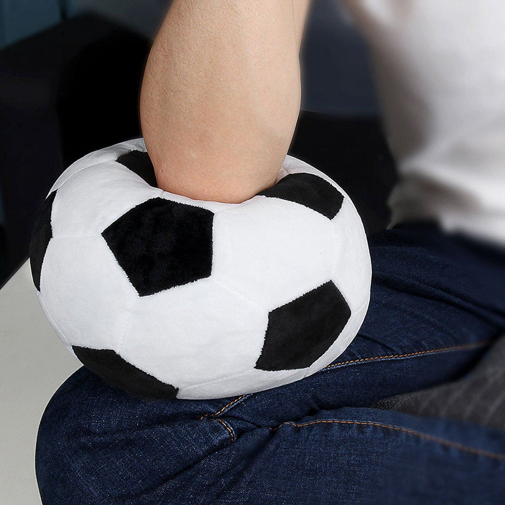 Soft Stuffed Plush Soccer Ball Toy 17cm by HitMyNeed
