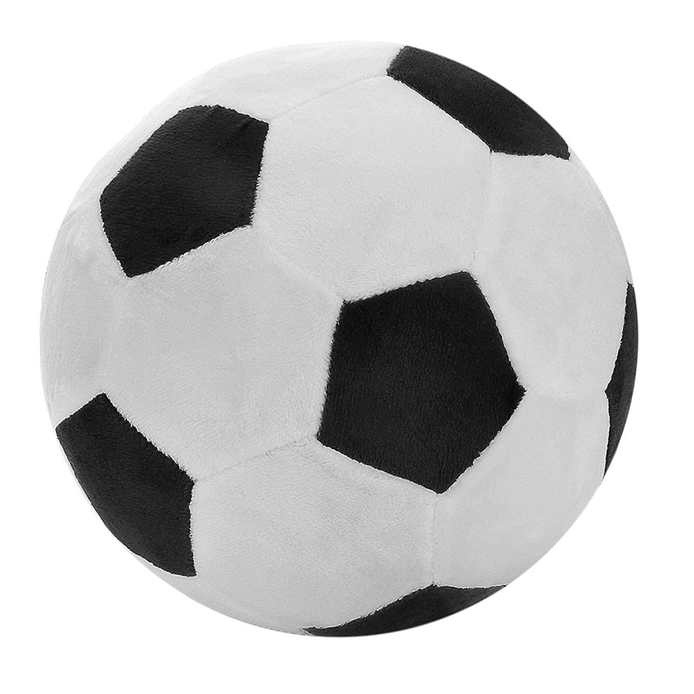 Soft Stuffed Plush Soccer Ball Toy 17cm by HitMyNeed