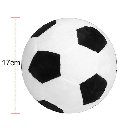 Soft Stuffed Plush Soccer Ball Toy 17cm by HitMyNeed